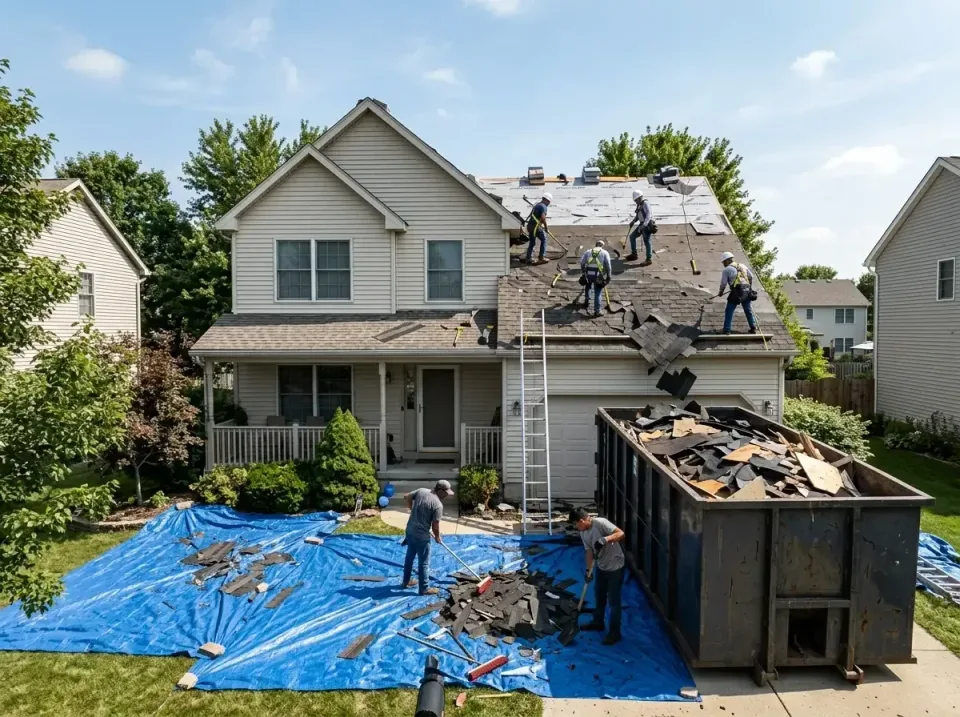 roof-replacement-debris-remova-004 — frequently asked questions, Cheapest Dumpster Rentals in Millsboro, DE